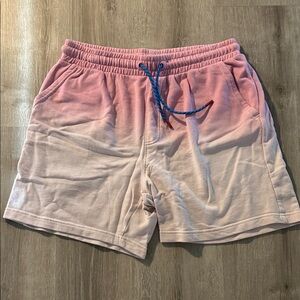 Crown & Ivy Pink Gradient Men's Athletic Shorts